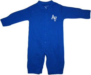 Air Force Falcons "Convertible" (2 in 1), as gown & snaps into romper