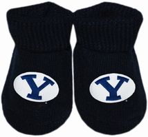 BYU Cougars Baby Booties