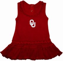 Oklahoma Sooners Ruffled Tank Top Dress