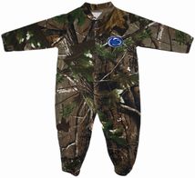 Penn State Nittany Lions Realtree Camo Footed Romper