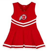 Utah Utes Cheerleader Bodysuit Dress