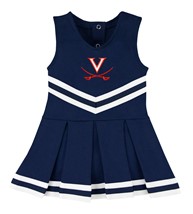 Virginia Cavaliers Cheerleader Bodysuit Dress