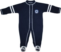 Butler Bulldogs Sports Shoe Footed Romper