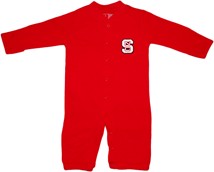 NC State Wolfpack "Convertible" Gown (Snaps into Romper)
