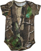 Michigan State Spartans Realtree Camo Infant Bodysuit