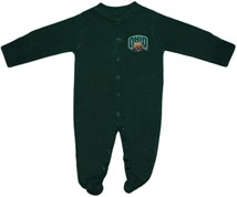 Ohio Bobcats Footed Romper