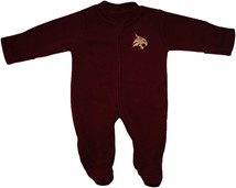 Texas State Bobcats Fleece Footed Romper