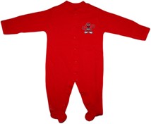 Western Kentucky Big Red Footed Romper