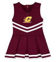 Central Michigan Chippewas Cheerleader Bodysuit Dress