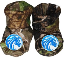 Fayetteville State Broncos Realtree Camo Baby Booties