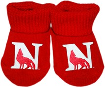 Newberry College Wolves Baby Booties