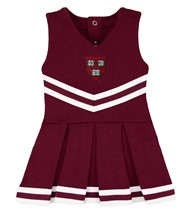 Harvard Crimson Veritas Shield Cheerleader Bodysuit Dress