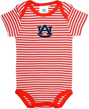 Auburn Tigers "AU" Infant Striped Bodysuit
