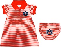 Auburn Tigers "AU" Striped Game Day Dress