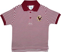 Boston College Eagles Striped Polo Shirt