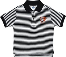 Bowling Green State Falcons Striped Polo Shirt