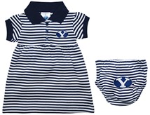 BYU Cougars Striped Game Day Dress