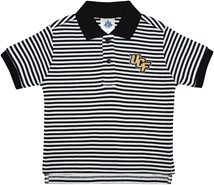 UCF Knights Striped Polo Shirt