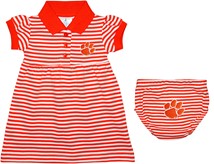 Clemson Tigers Striped Game Day Dress