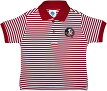 Florida State Seminoles Striped Polo Shirt