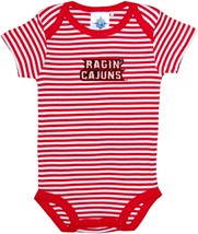 Louisiana-Lafayette Ragin Cajuns Infant Striped Bodysuit