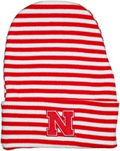 Nebraska Cornhuskers Block N Newborn Striped Knit Cap