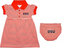 Oregon State Beavers Block OSU Striped Game Day Dress