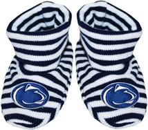 Penn State Nittany Lions Striped Booties