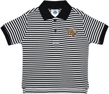 Wake Forest Demon Deacons Striped Polo Shirt