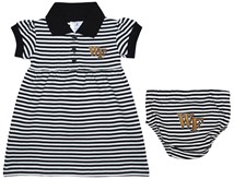 Wake Forest Demon Deacons Striped Game Day Dress