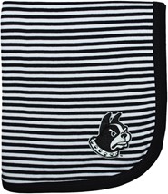 Wofford Terriers Striped Blanket