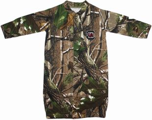 South Carolina Gamecocks Realtree Camo Convertible (2 in 1), as gown & snaps into romper