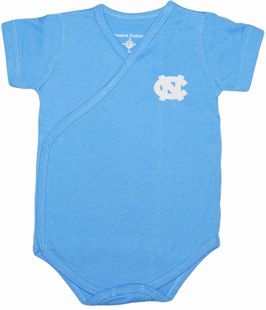 North Carolina Tar Heels Side Snap Newborn Bodysuit