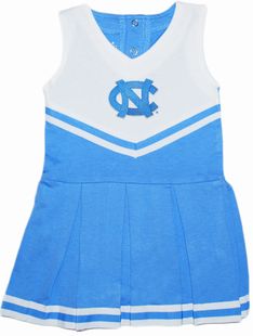 Authentic North Carolina Tar Heels Cheerleader Bodysuit Dress