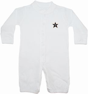 Vanderbilt Commodores "Convertible" (2 in 1), as gown & snaps into romper