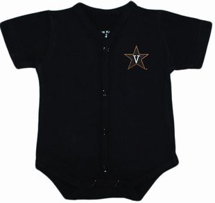 Vanderbilt Commodores Front Snap Newborn Bodysuit