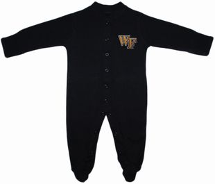Wake Forest Demon Deacons Footed Romper
