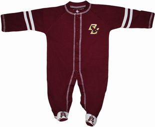 Official Boston College Eagles Sports Shoe Footed Romper