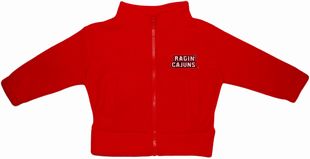Official Louisiana-Lafayette Ragin Cajuns Polar Fleece Zipper Jacket