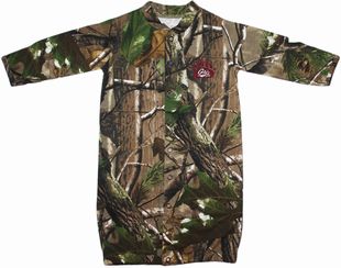 Montana Grizzlies Realtree Camo Convertible (2 in 1), as gown & snaps into romper