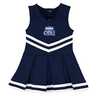 Authentic Old Dominion Monarchs Cheerleader Bodysuit Dress