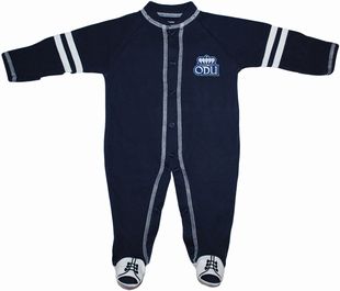 Official Old Dominion Monarchs Sports Shoe Footed Romper