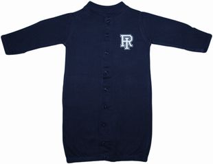 Rhode Island Rams "Convertible" (2 in 1), as gown & snaps into romper