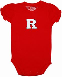 Rutgers Scarlet Knights Puff Sleeve Bodysuit
