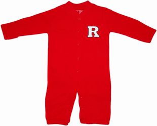 Rutgers Scarlet Knights "Convertible" (2 in 1), as gown & snaps into romper