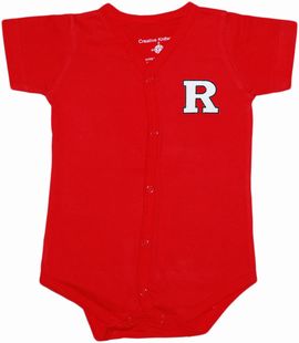 Rutgers Scarlet Knights Front Snap Newborn Bodysuit