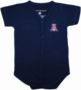 Arizona Wildcats Front Snap Newborn Bodysuit
