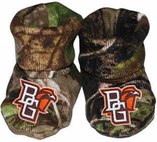 Bowling Green State Falcons Realtree Camo Gift BoxBaby Bootie