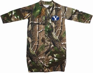 BYU Cougars Realtree Camo Convertible (2 in 1), as gown & snaps into romper