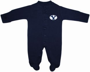 BYU Cougars Footed Romper
